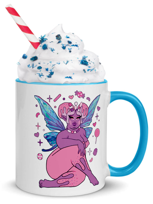 Sugar Plum Fairy holiday mug.