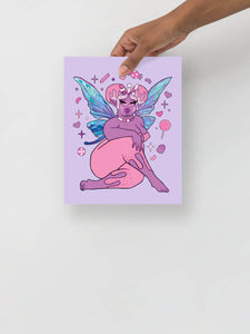 Sugar Plum Fairy plus size print.